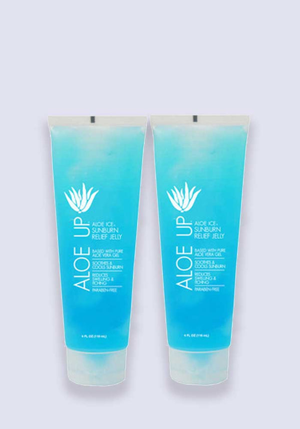 Aloe Up Ice Sunburn Relief After Sun Jelly 30ml - 2 Pack Saver