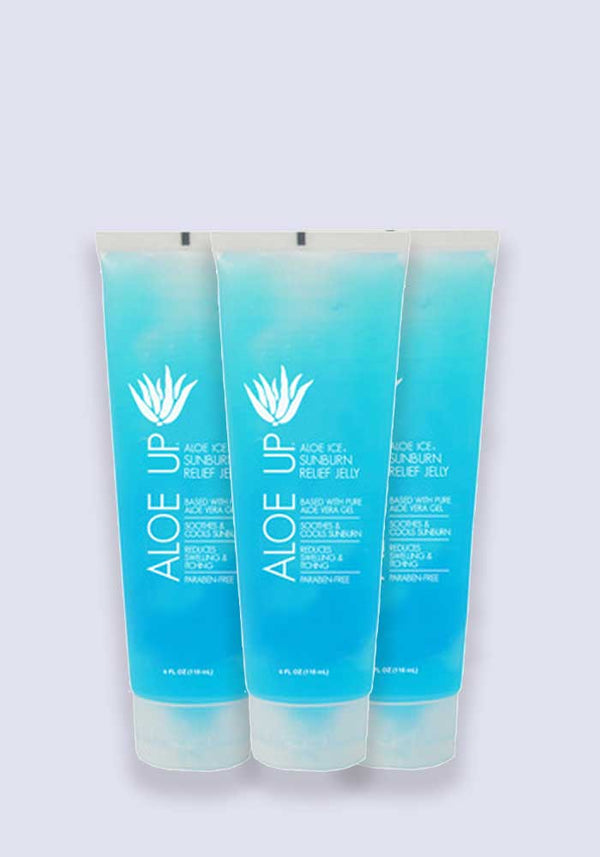Aloe Up Ice Sunburn Relief After Sun Jelly 30ml - 3 Pack Saver