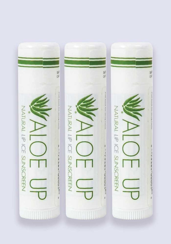 Aloe Up Lip Balm SPF 15 - Natural 4.25g - 3 Pack Saver