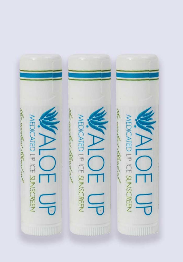 Aloe Up Lip Balm SPF 30 - Medicated 4.25g - 3 Pack Saver