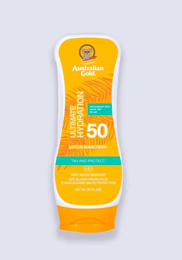 Australian Gold Sunscreen Sun Tan Lotion SPF 50 237ml