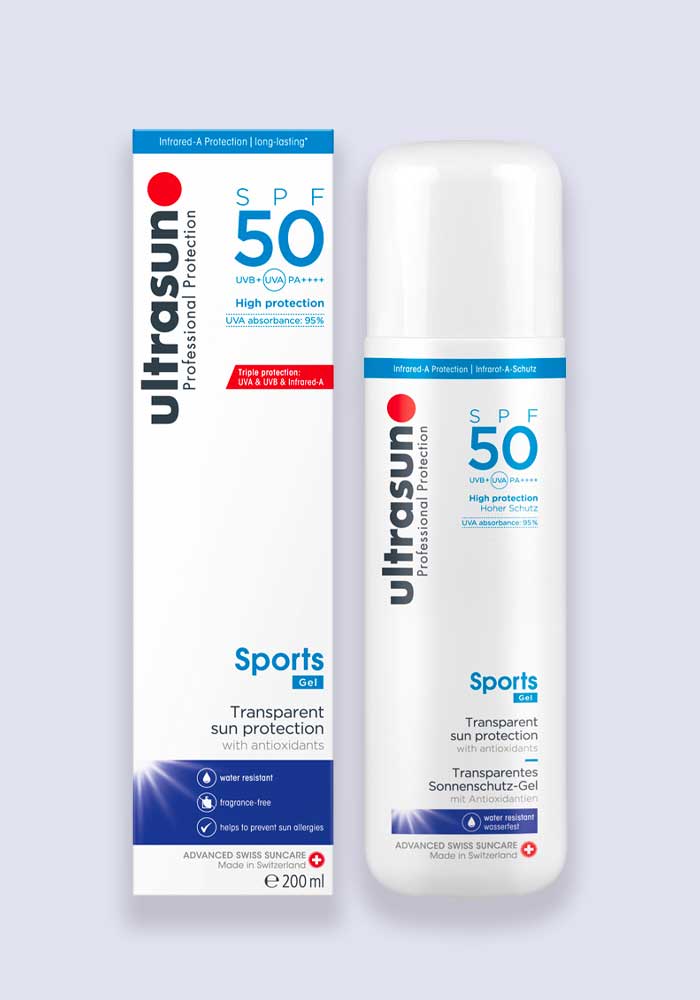 Ultrasun Sports Gel SPF 50 200ml