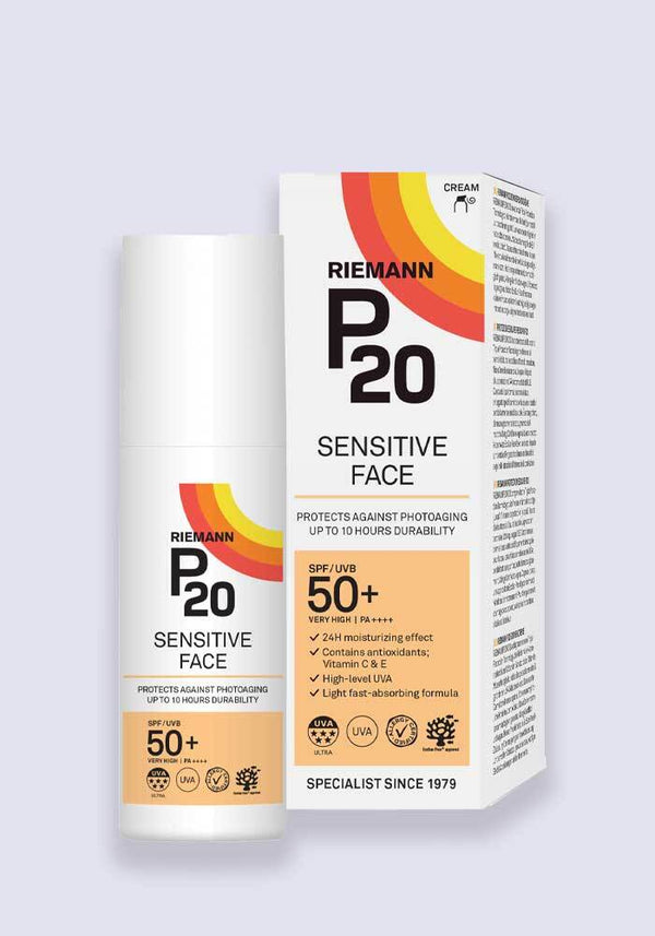 Riemann P20 Sensitive Face SPF50+ Sun Cream 50g