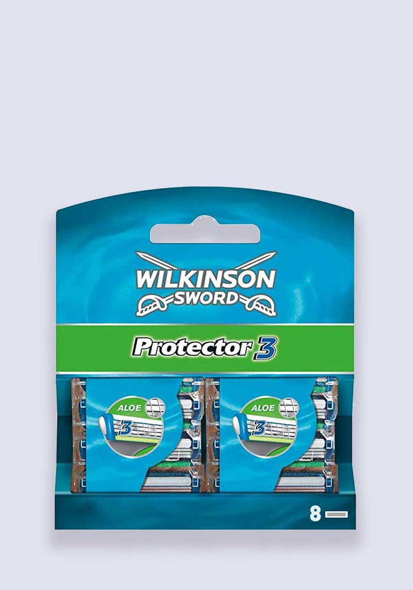 Wilkinson Sword Protector 3 Blades - 8 Pack