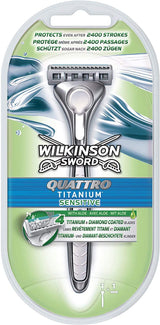 Wilkinson Sword Quattro Titanium Sensitive Razor