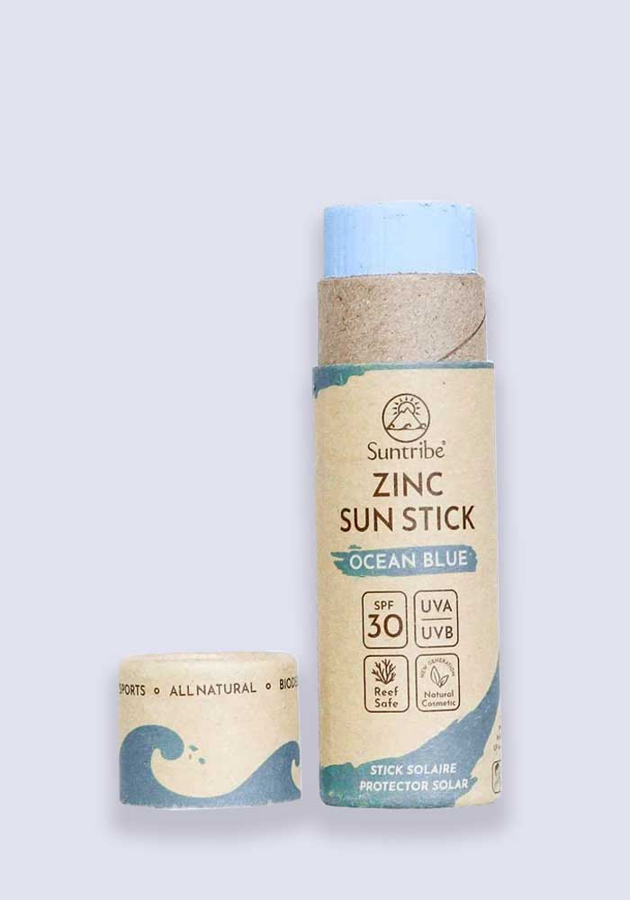Suntribe All Natural Zinc Sun Stick Ocean Blue SPF 30 30g