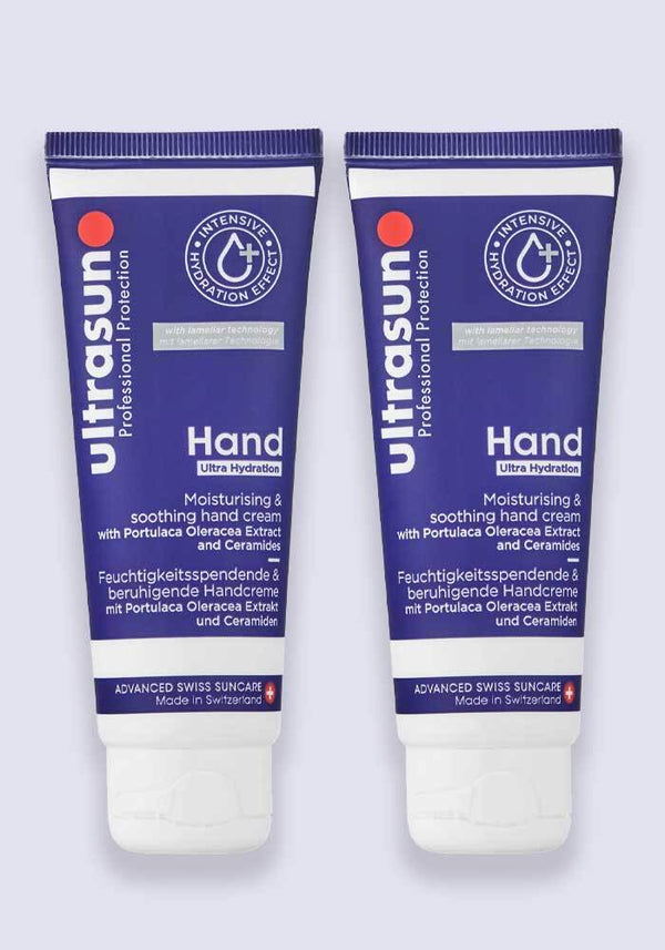 Ultrasun Ultra Hydrating Hand Cream 75ml - 2 Pack Saver