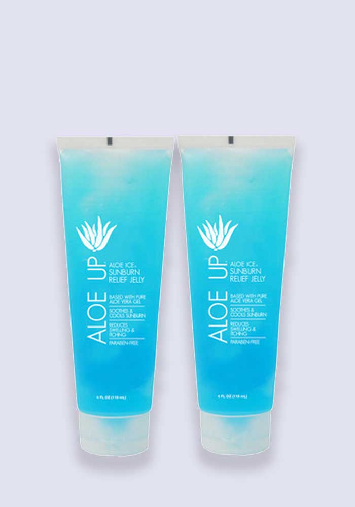 Aloe Up Ice Sunburn Relief After Sun Jelly 30ml - 2 Pack Saver