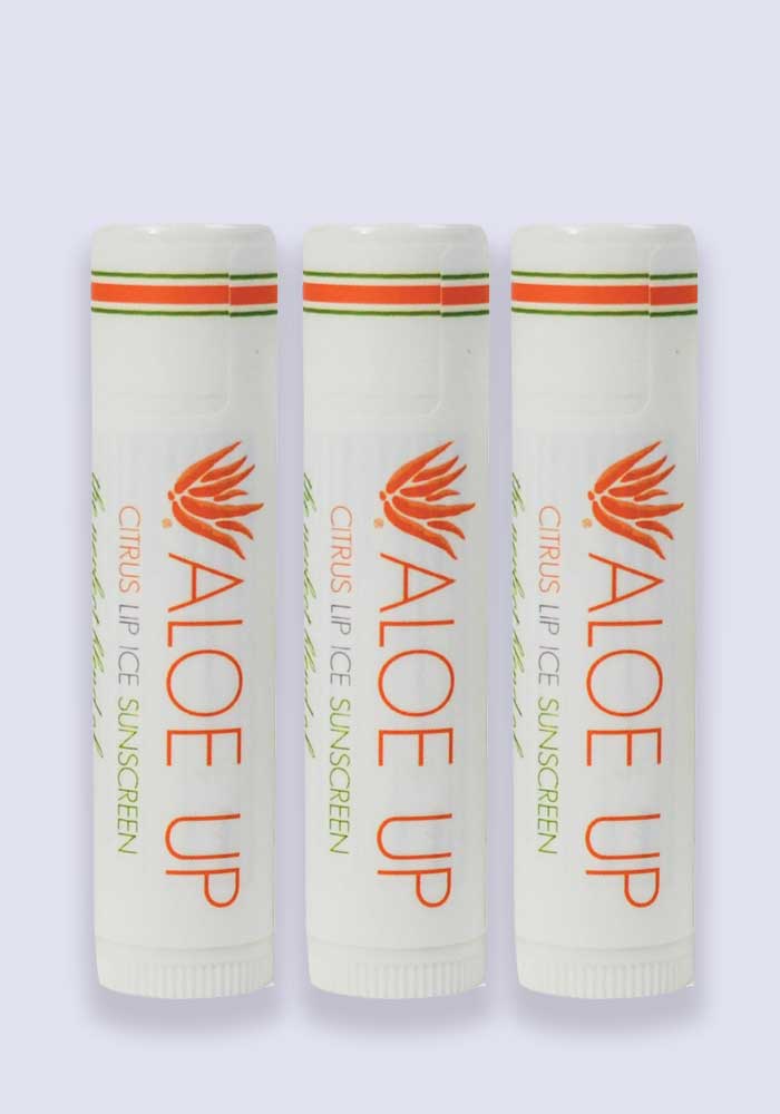 Aloe Up Lip Balm SPF 15 - Citrus 4.25g - 3 Pack Saver
