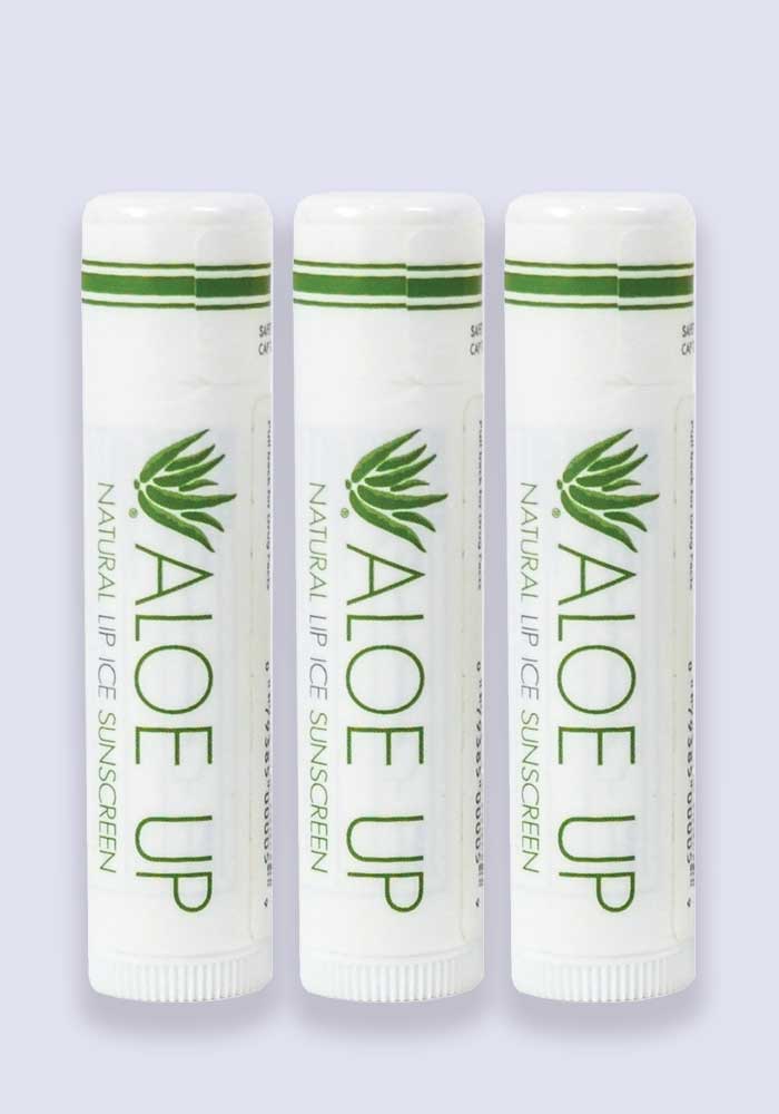 Aloe Up Lip Balm SPF 15 - Natural 4.25g - 3 Pack Saver