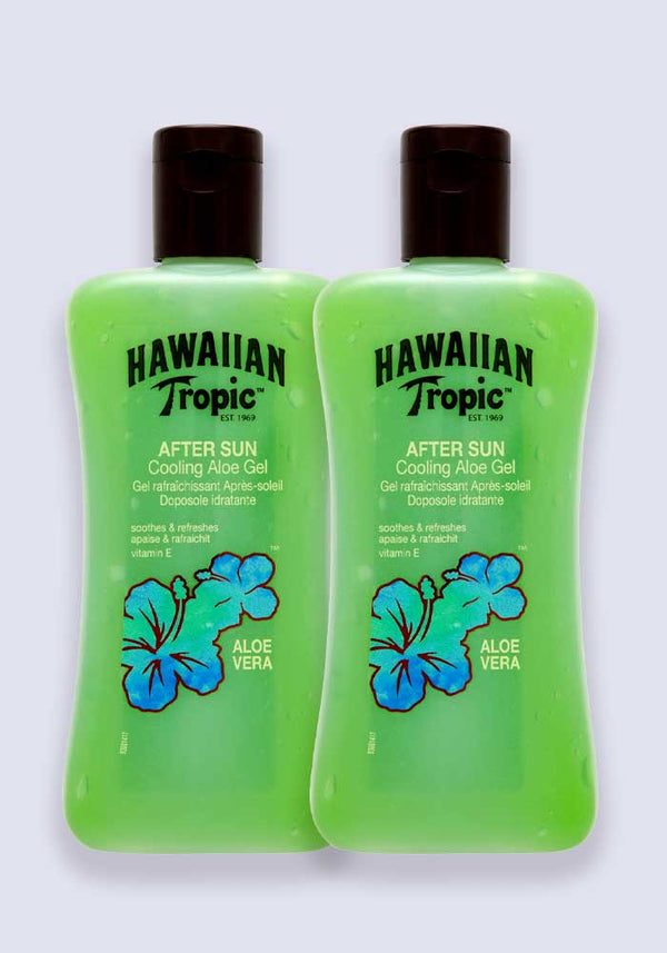 Hawaiian Tropic Cooling Aloe Gel 200ml 2 Pack Saver