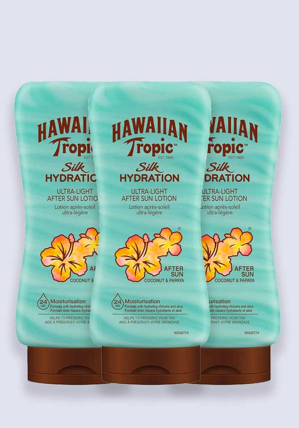 Hawaiian Tropic Silk Hydration After Sun 180ml - 3 Pack Saver