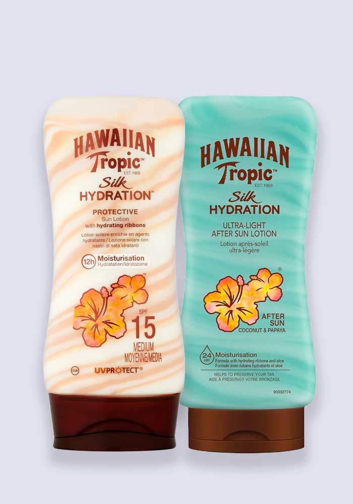 Hawaiian Tropic Silk Hydration Suncare Bundle