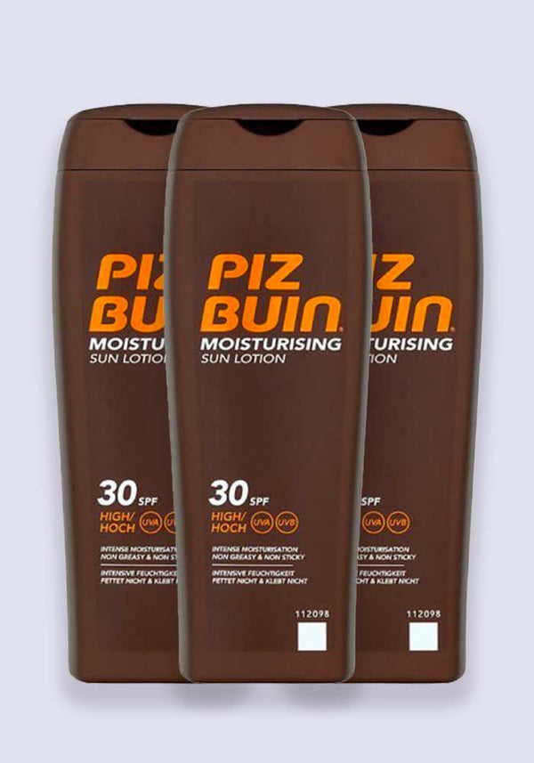 Piz Buin Moisturising Sun Lotion SPF 30 200ml - 3 Pack Saver