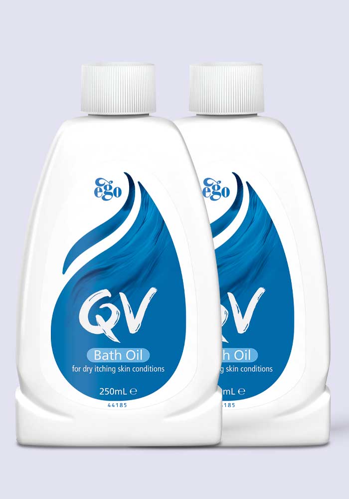 QV Bath Oil Cleanser for Dry Skin Conditions 250ml - 2 Pack Saver