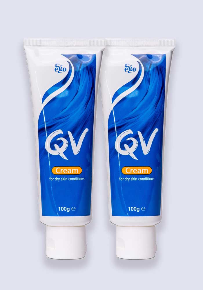 QV Cream Moisturiser for Dry Skin Conditions 100g - 2 Pack Saver