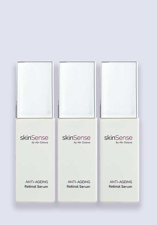 SkinSense 0.3% Retinol Serum 30ml - 3 Pack Saver