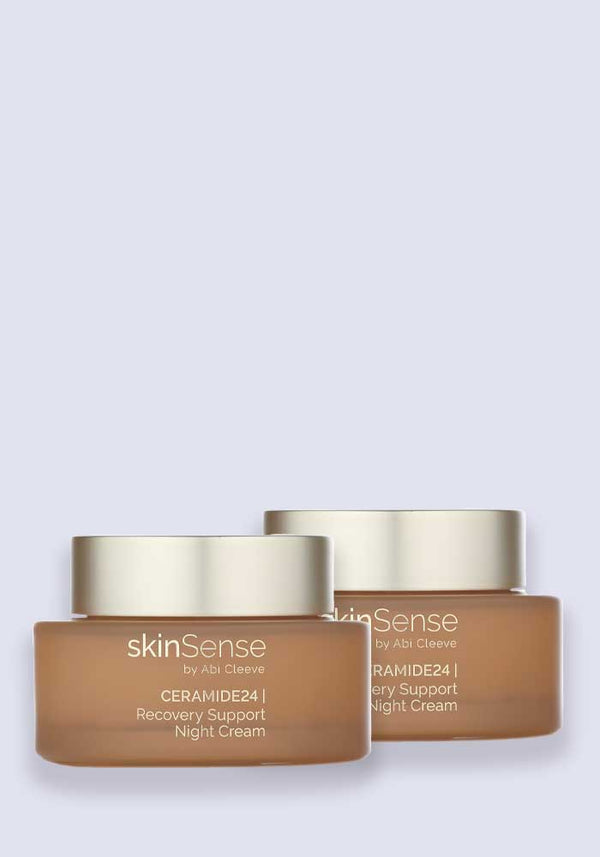 SkinSense Ceramide24 Recovery Support Night Cream 50ml - 2 Pack Saver