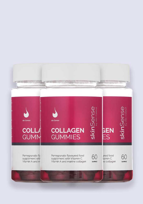 SkinSense Collagen Gummies 60 pcs - 3 Pack Saver