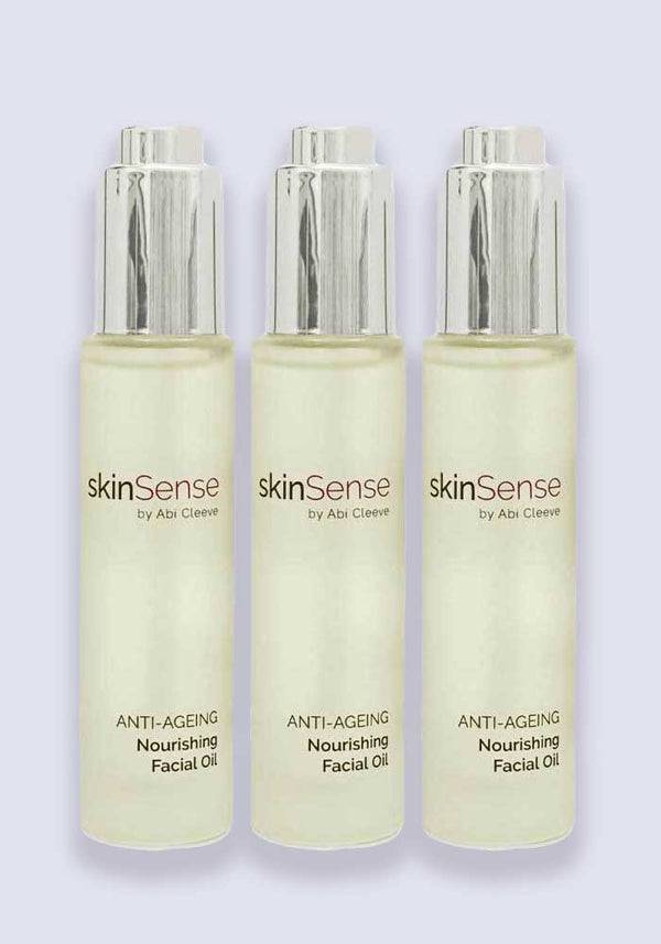 SkinSense Nourishing Facial Oil 30ml - 3 Pack Saver