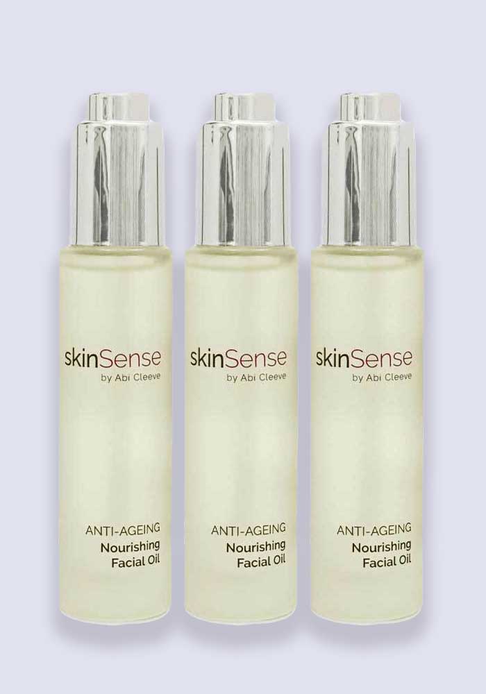 SkinSense Nourishing Facial Oil 30ml - 3 Pack Saver