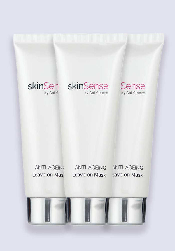SkinSense Overnight Leave on Mask 100ml - 3 Pack Saver