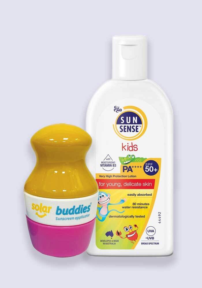 Solar Buddies Pink & Sunsense Kids Lotion Bundle