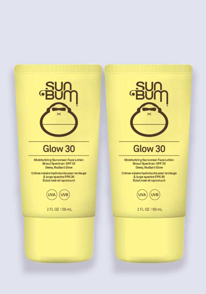 Sun Bum Glow SPF 30 Face Lotion 59ml - 2 Pack Saver