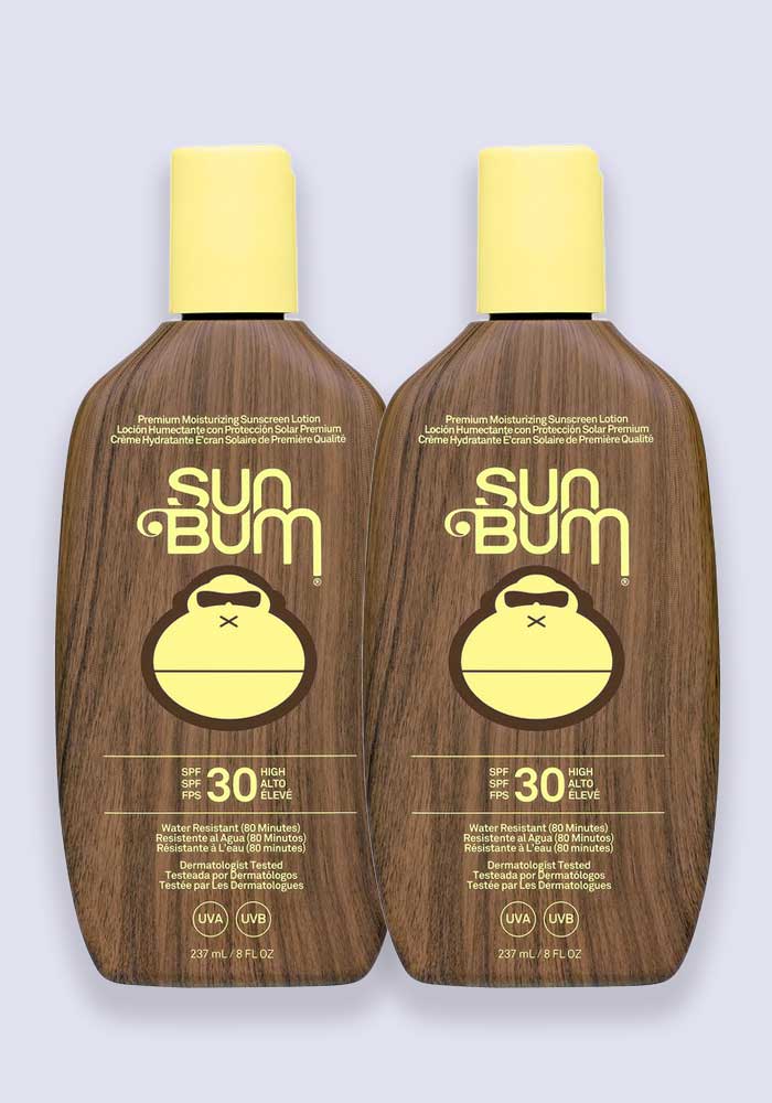 Sun Bum Original SPF 30 Sunscreen Lotion 237ml - 2 Pack Saver