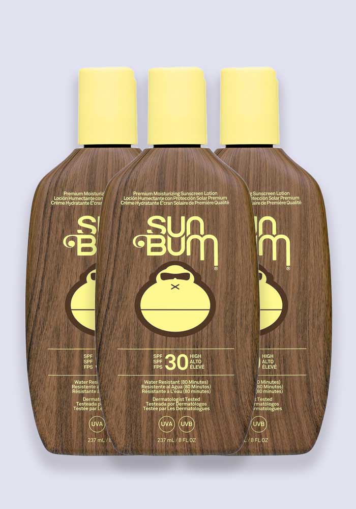 Sun Bum Original SPF 30 Sunscreen Lotion 237ml - 3 Pack Saver