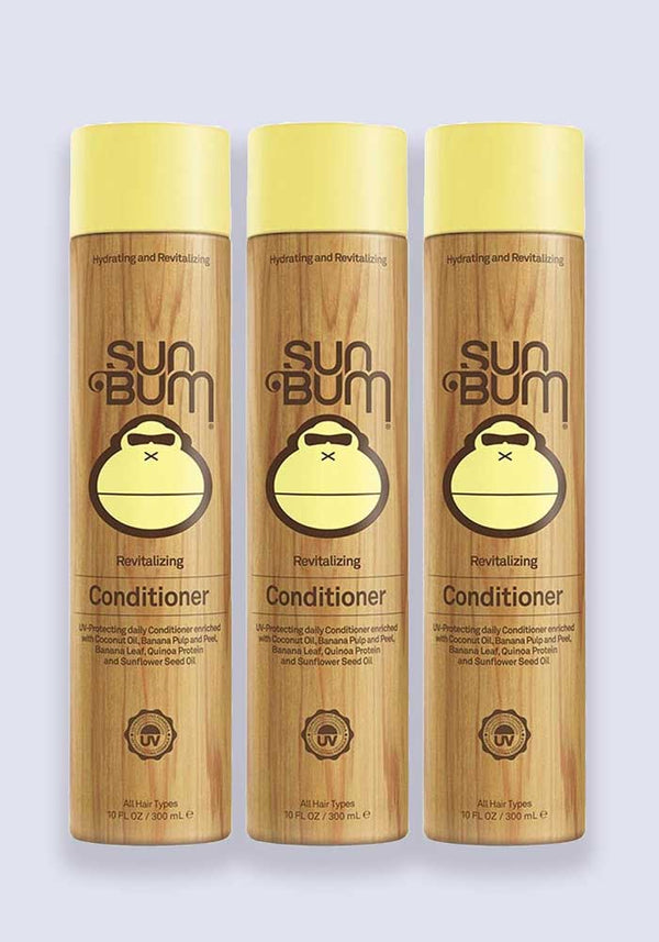 Sun Bum Revitalizing Conditioner 300ml - 3 Pack Saver