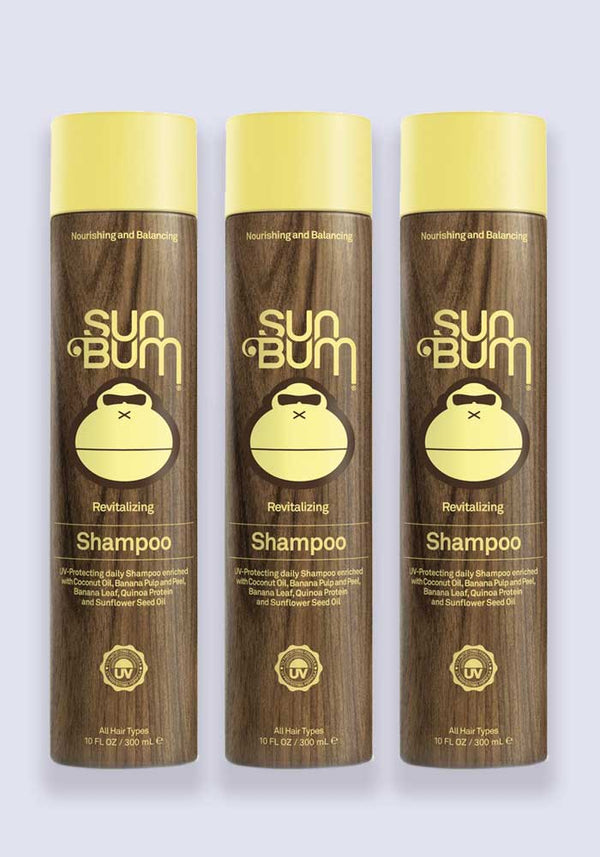 Sun Bum Revitalizing Shampoo 300ml - 3 Pack Saver