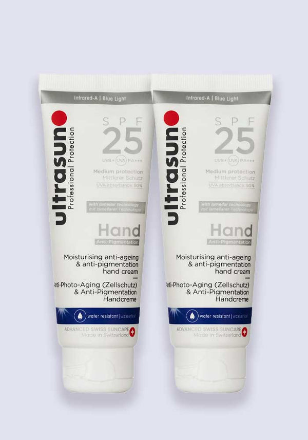 Ultrasun Anti Pigmentation Hand Cream SPF 25 75ml - 2 Pack Saver