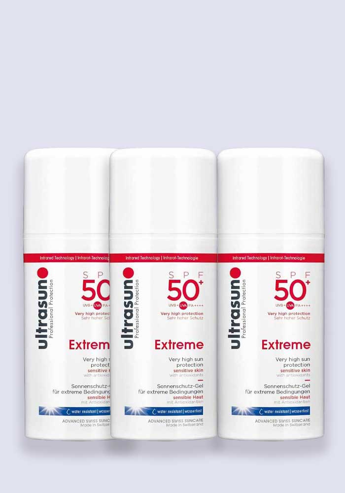 Ultrasun Extreme SPF 50+ 100ml - 3 Pack Saver