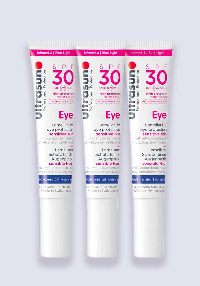 Ultrasun Eye Cream SPF 30 15ml - 3 Pack