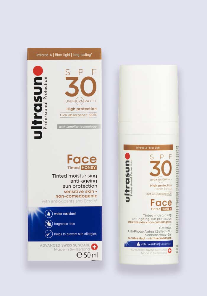 Ultrasun Face Anti-Ageing Tinted Honey SPF 30 50ml