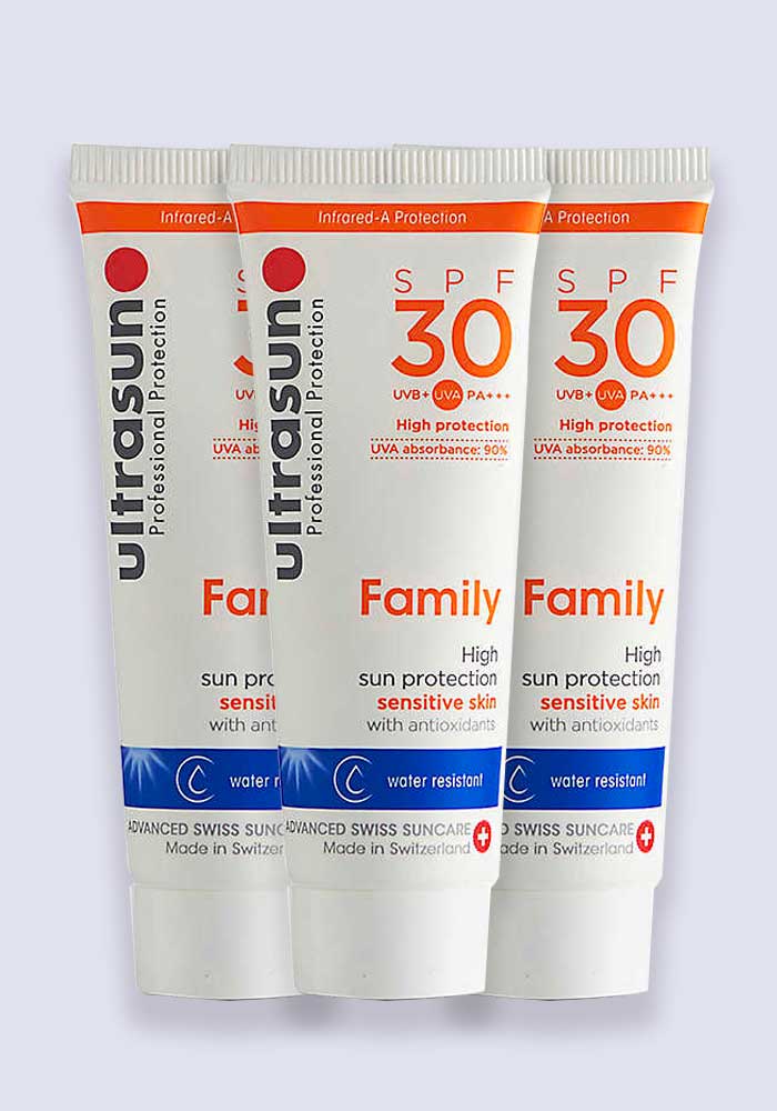 Ultrasun Family SPF 30 25ml - 3 Pack