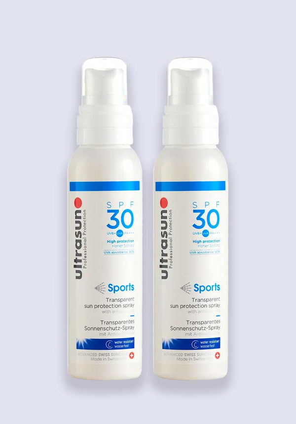 Ultrasun Sports High Sun Protection Spray SPF 30 150ml - 2 Pack Saver