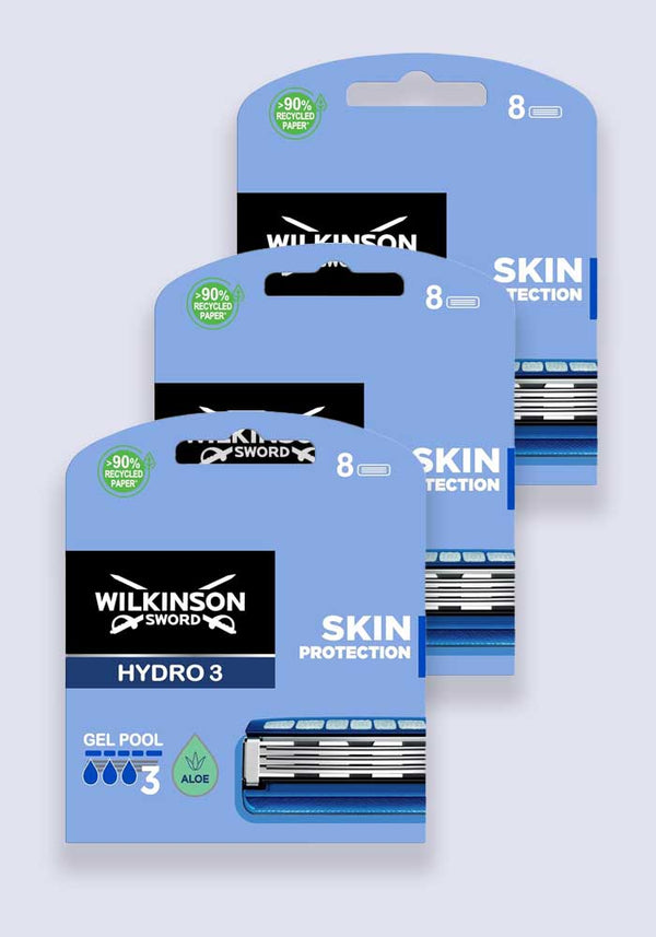Wilkinson Sword Hydro 3 Blades - 24 Pack