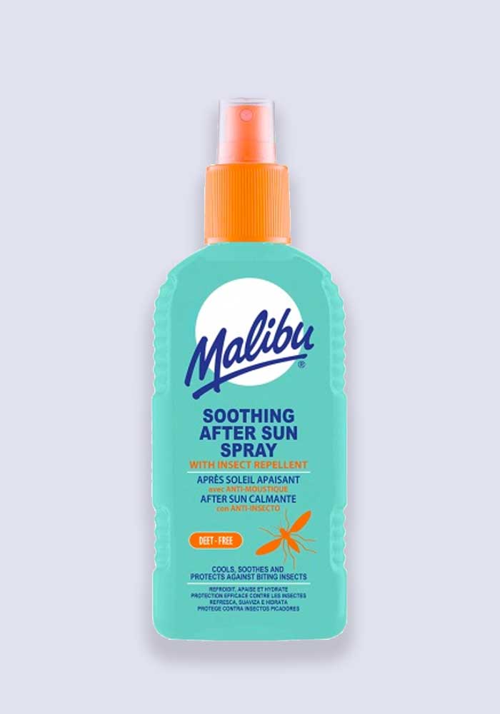 Malibu After Sun Spray With Insect Repellent 200ml