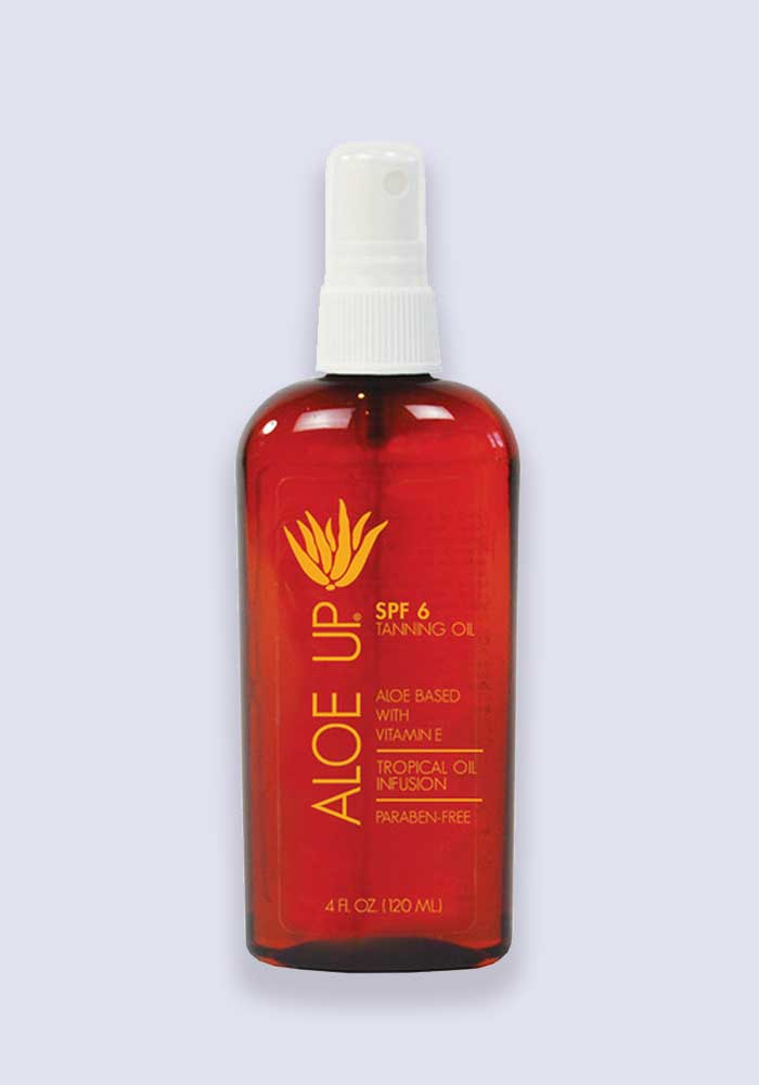 Aloe Up Tanning Oil SPF 6 120ml Spray Sunscreen