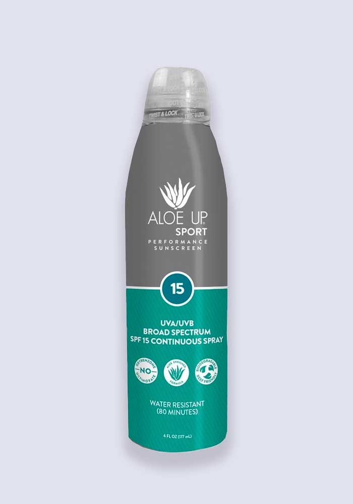 Aloe Up Sport Performance Sunscreen Continuous Spray SPF 15 177ml