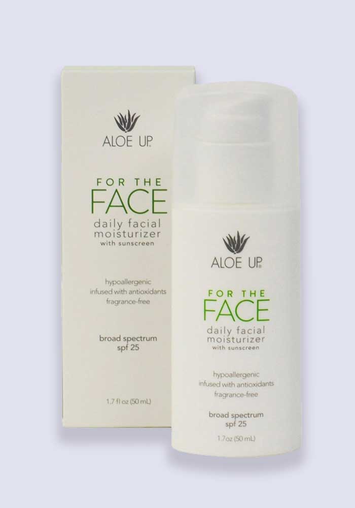 Aloe Up For The Face SPF 25 50ml Pump Bottle