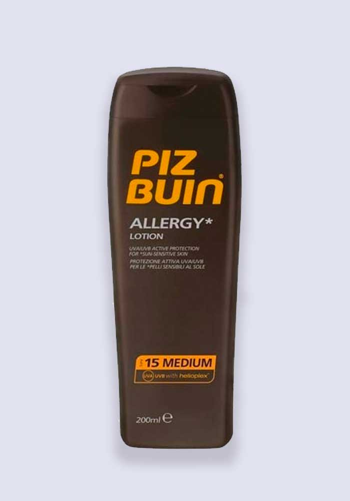 Piz Buin Allergy Sun Sensitive Skin Lotion SPF 15 200ml