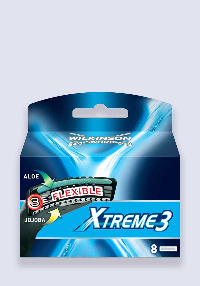 Wilkinson Sword Xtreme 3 System Blades - 8 Pack
