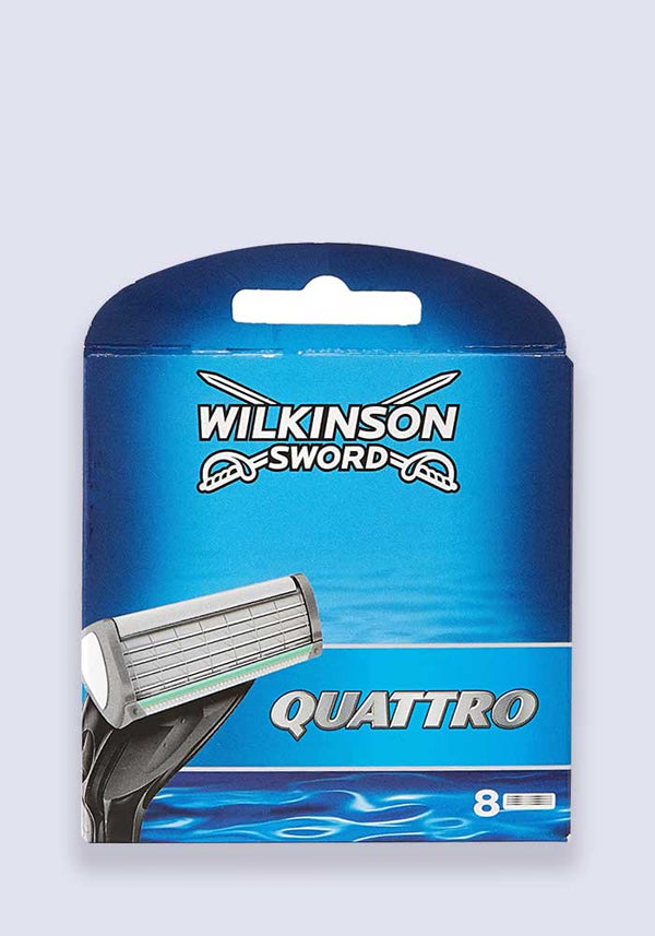 Wilkinson Sword Quattro Blades - 8 Pack
