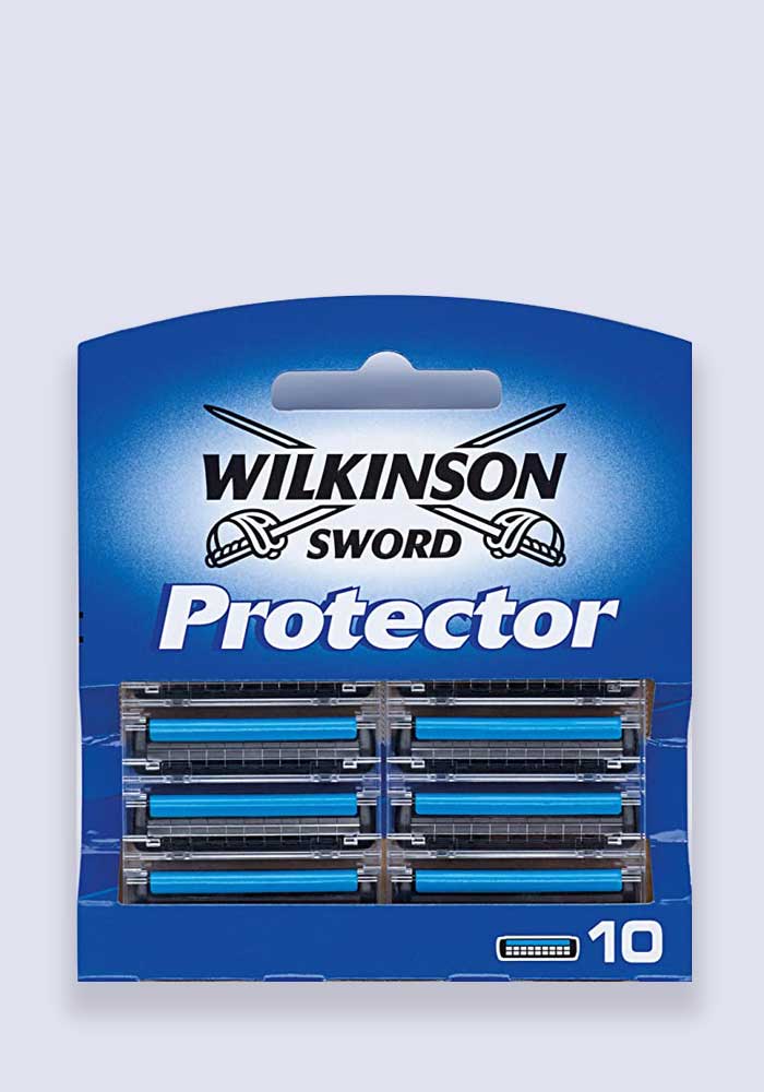 Wilkinson Sword Protector Men's Razor Blades X10