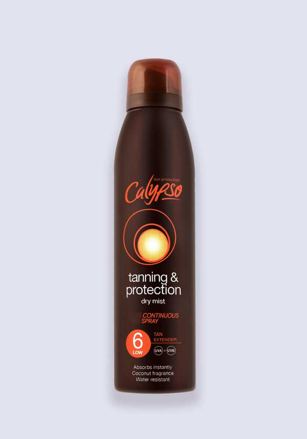 Calypso Sun Protection Tanning & Protection Dry Mist Spray SPF 6 175ml