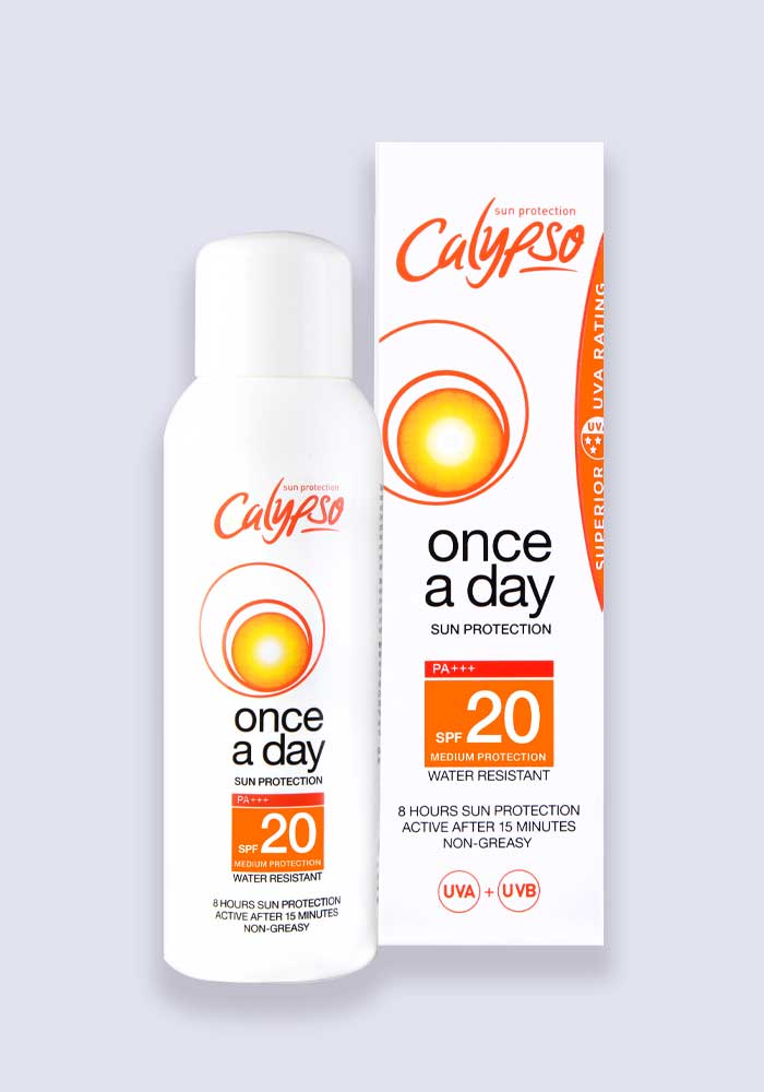 Calypso Once A Day Sun Protection Lotion SPF 20 200ml
