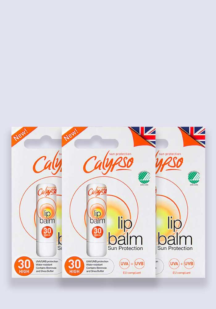 Calypso Sun Protection Lip Balm SPF 30 4.3g - 3 Pack